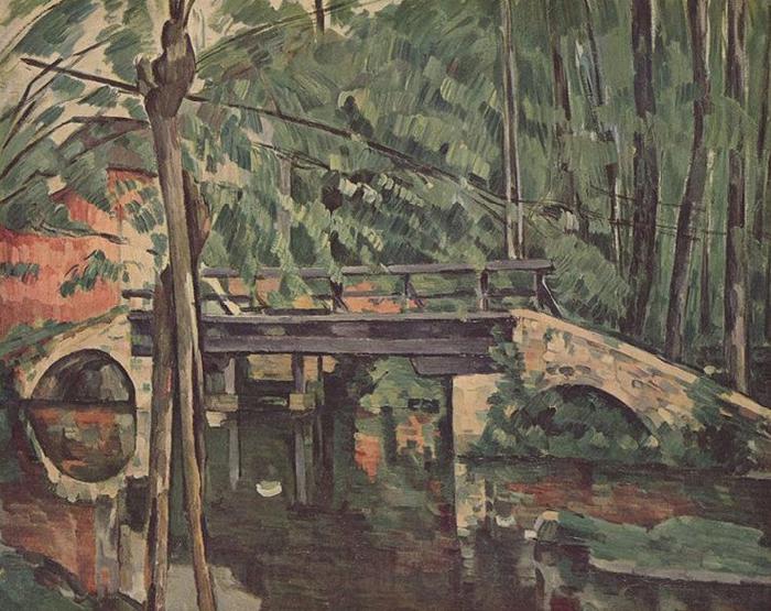 Paul Cezanne Pont de Maincy Spain oil painting art